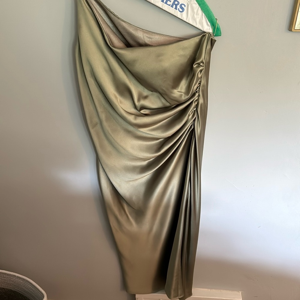 One shoulder bridesmaid dress, worn once